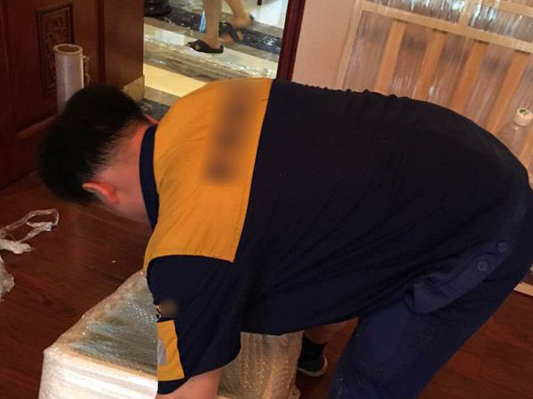 上海红木家具打包